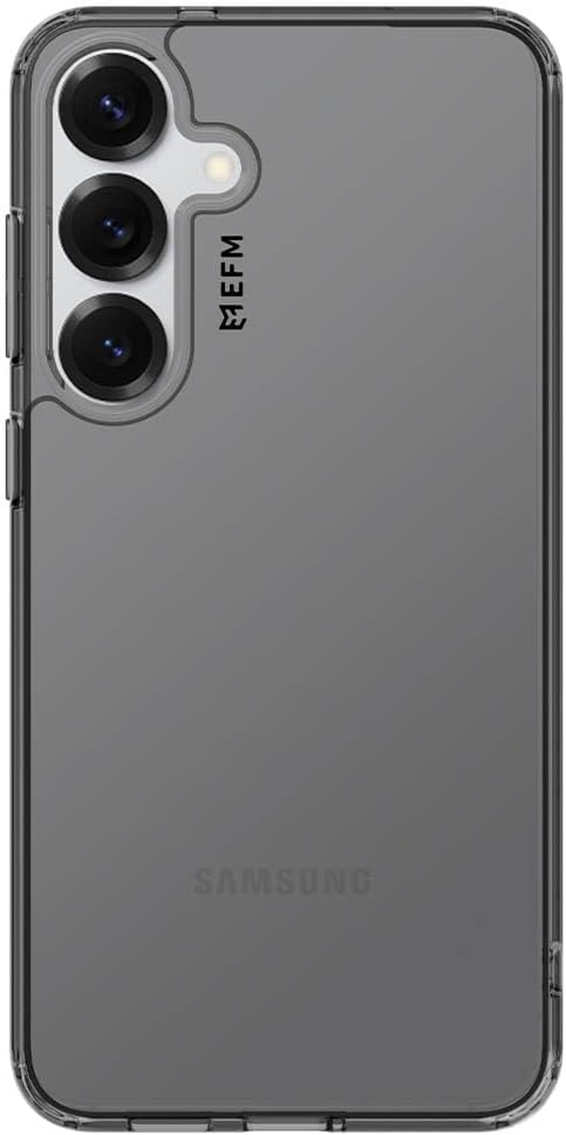 EFM Zurich Case Armour Suits Samsung Galaxy S25 - Smoke Black image number 2