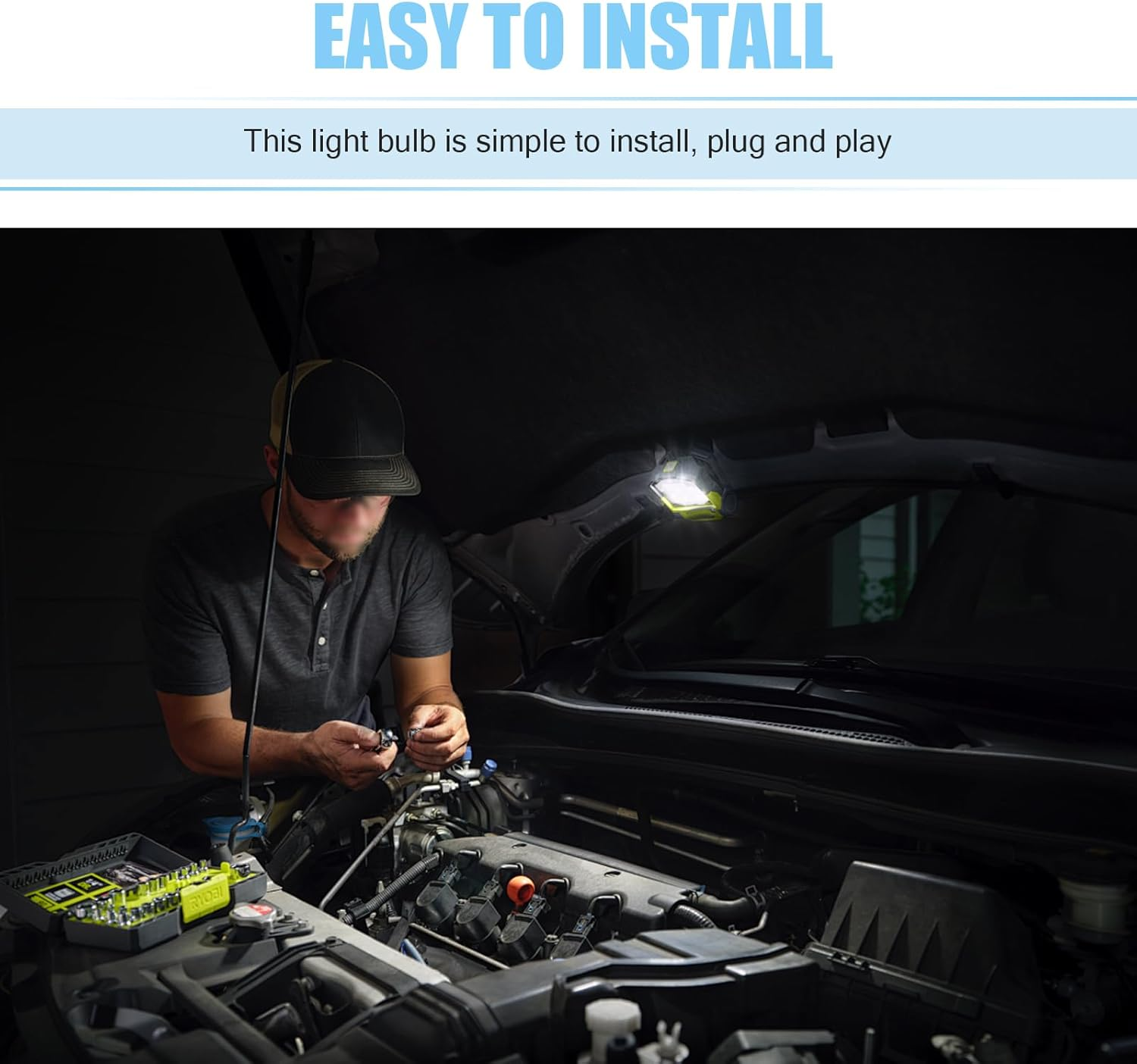 GRANDI 10 PCS 1157 Car Brake Light Bulb, P21/5W BAY15D Dual Contact Halogen Lamp Replacement, Universal Tail Light, for Most Cars, Trucks and Vans (White) image number 2