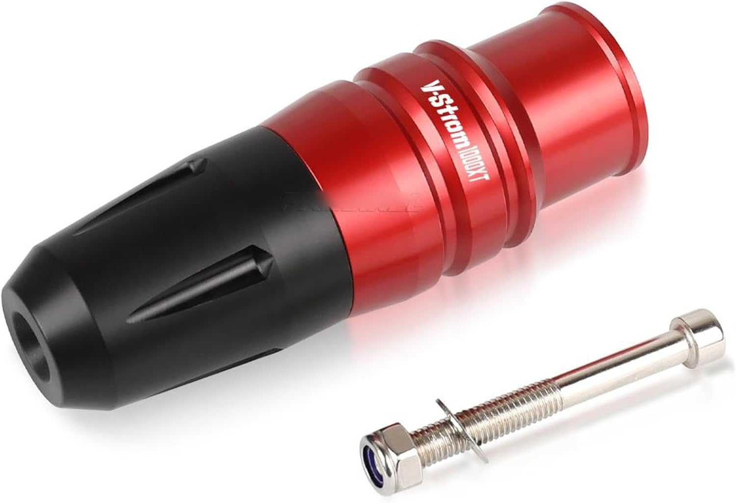 Motorbike Frame Sliders for S┐Uzuki Vstrom1000Xt V-Strom 1000XT Vstrom 2002-2018 2017 2016 Motorcycle Accessories Aluminum Exhaust Slider Crash Protector (Color : Black, Size : Vstrom1000Xt) image number 5