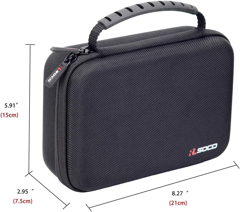 RLSOCO Storage Case for Pokemon Cards, Fits Pokemon TCG/ETB/RARE Trading Card - Fits up to 600 Cards, Durable Dust & Water-Resistant, Carrying Case with Top Handle (YKK Zipper) image number 6