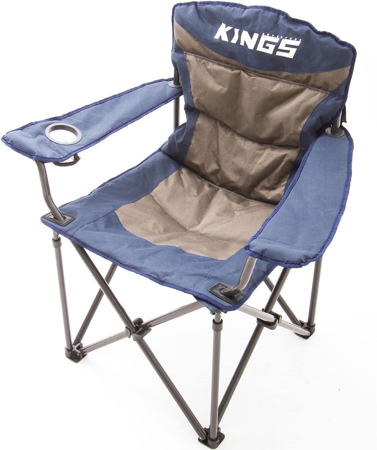 Adventure Kings Throne Portable Folding 300Kg Camping Chair Outdoor Seating 4WD