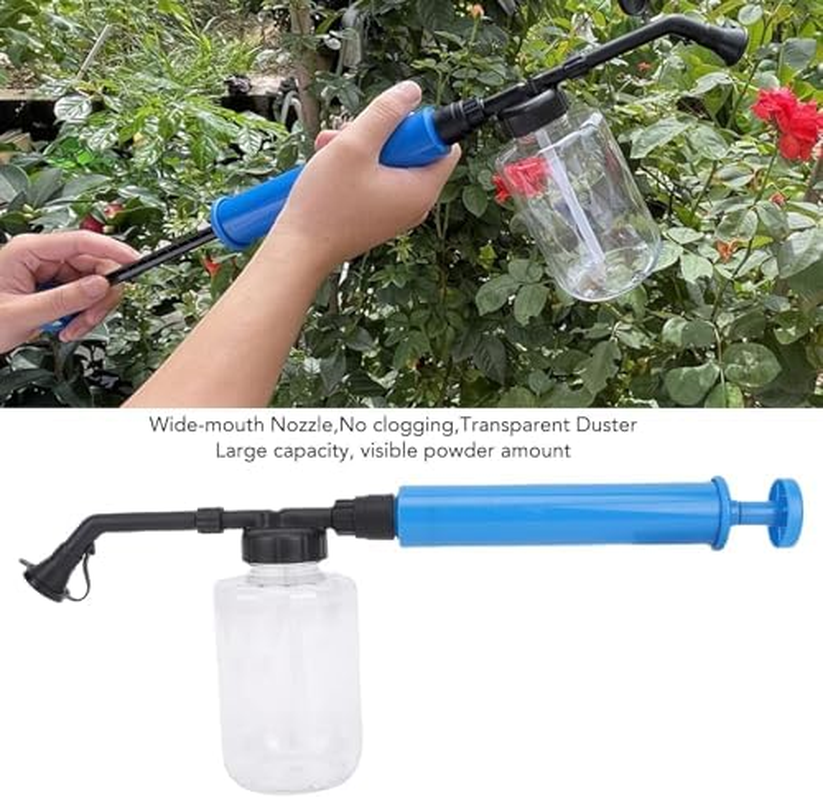 Diatomaceous Earth Duster 500Ml, Bulb Powder Applicator with Long Reach Pole for Bed Bugs, Roaches, Organic Garden Control image number 3