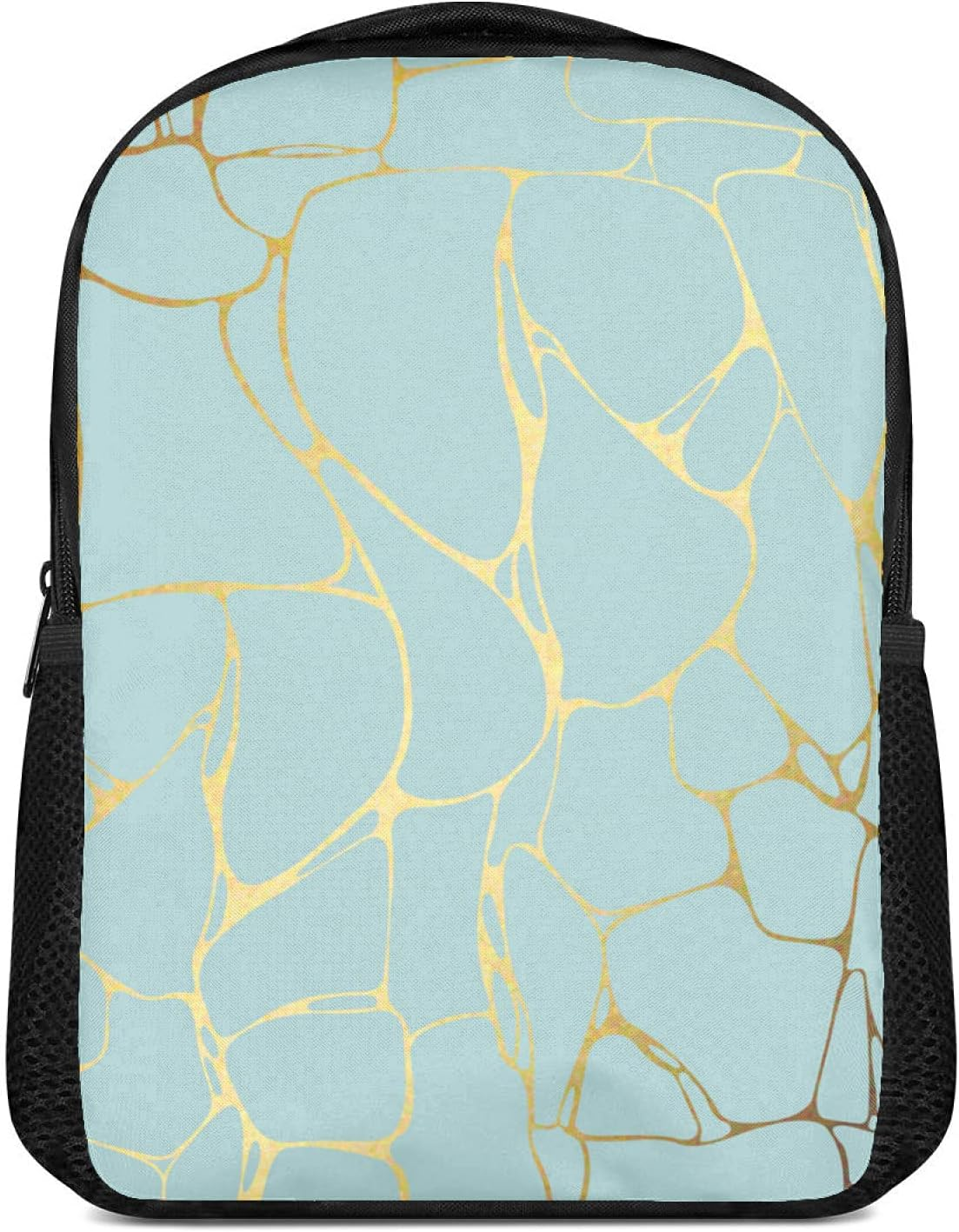 Tropicallife Marble Texture Pattern Backpack for Boys and Girls Water Resistant Preschool Backpack Lightweight Bookbags Camping Travel School Shoulder Bag, Multi image number 4