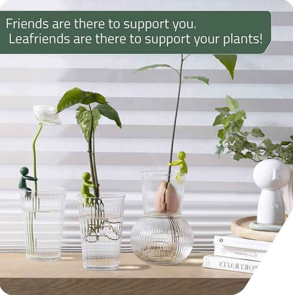 Luimode Plant Propagation Buddy,Plant Supports Leaf Buddy Plant Support for Stems, Sprouts, Shoots and Cuttings, for Plant Propagation Station Indoor Garden Pole Sticks Support Stakes (3) image number 6