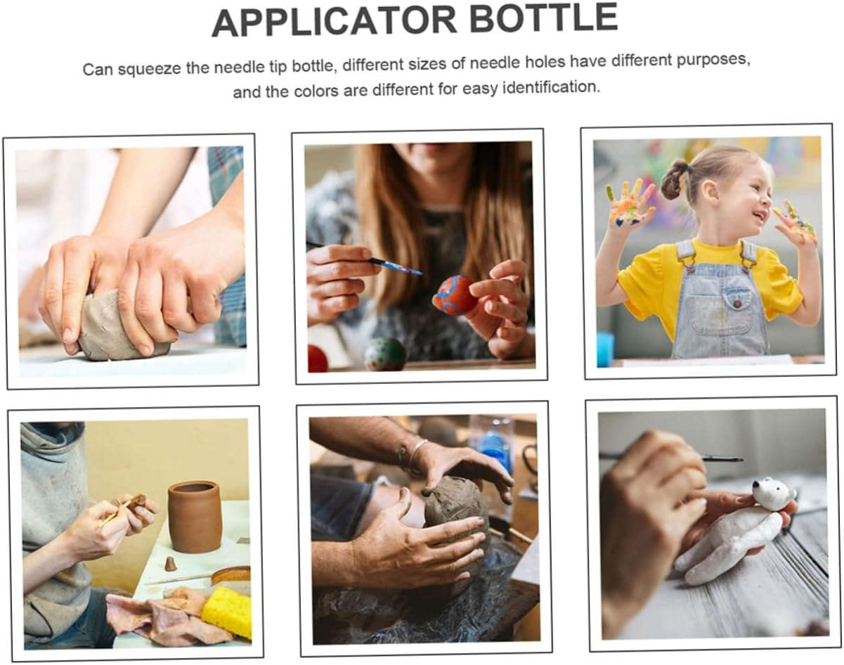 INOOMP 20Pcs Squeezing Bottles Dispensing Bottle for Liquid for Easy Dispensing image number 2