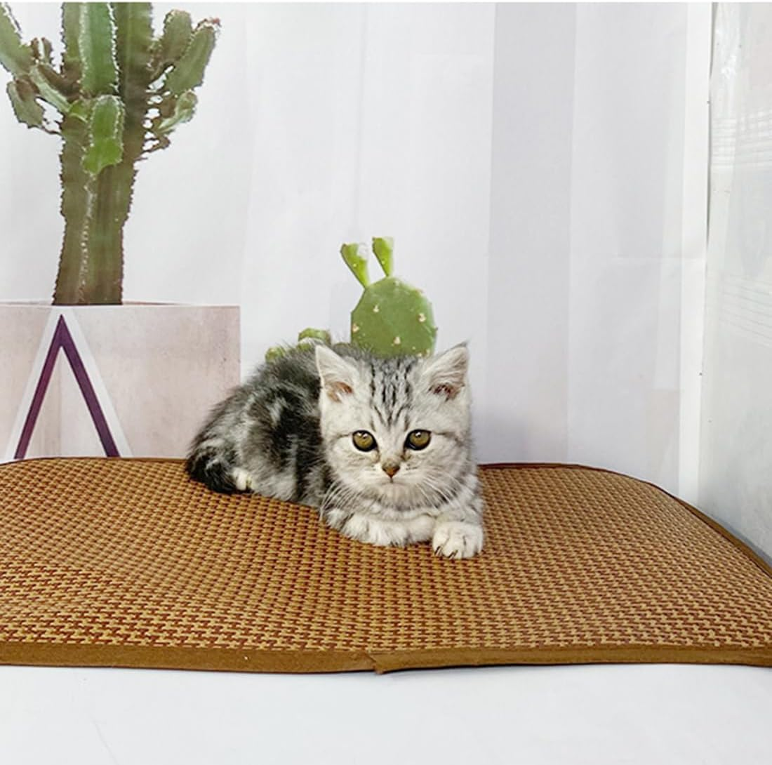 Sisal Carpet Cat Scratching Board Wall Scratching Board Wall Cat Scratching Board Scratching Mat for Protects Carpets and Sofas for Protects Carpets and Sofas (50 X 40 Cm) image number 3