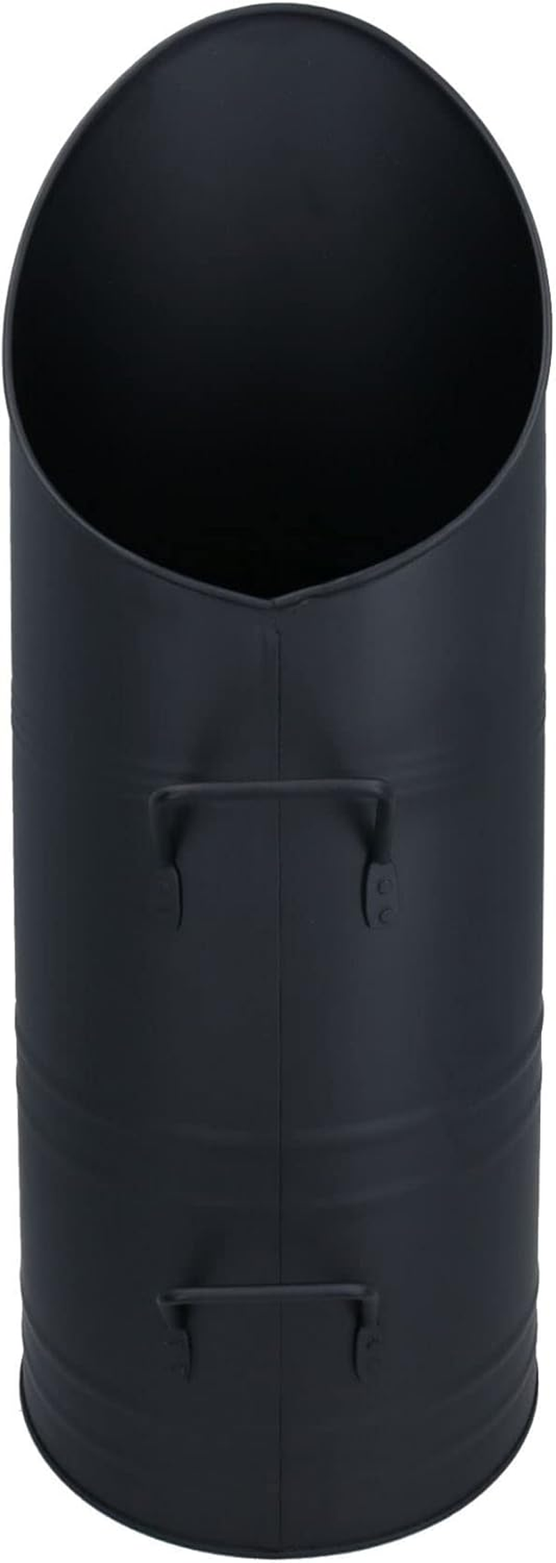 AB Tools Coal Hod Scuttle Black Metal Bin Coal Carrier Fire Log Burner 56 X 25Cm Fireplace image number 3