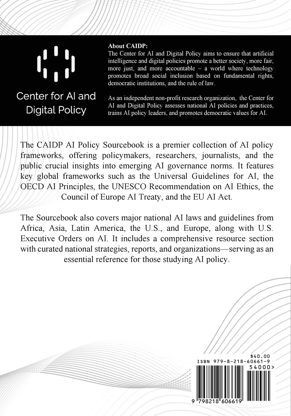 The AI Policy Sourcebook 2025