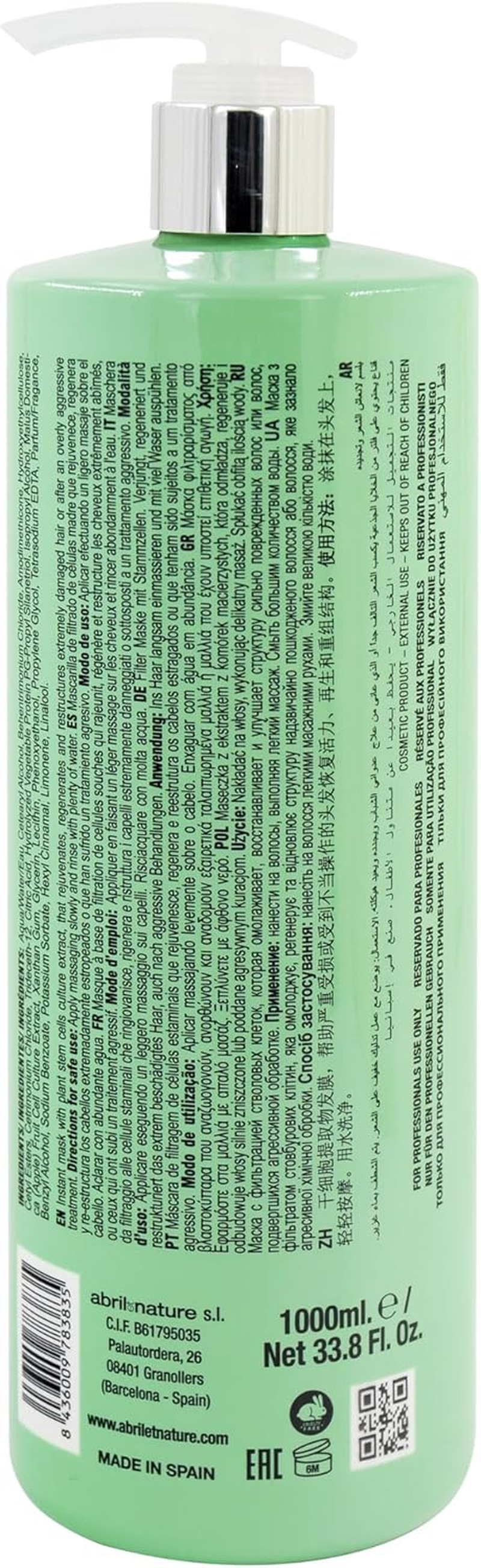 Abril Et Nature Instant Mask Cell Innove Stem Cells 1000 Ml. image number 5