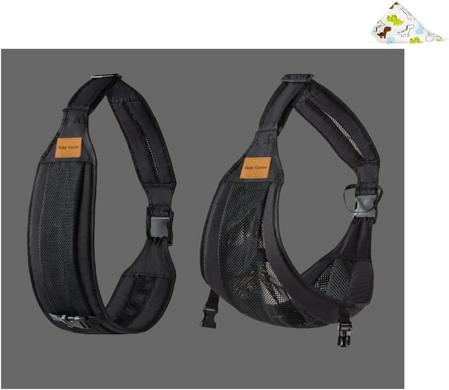 Baby Carrier Toddler Sling Ergonomic, Front Carry for Newborns & Older Babies 8-32 Lbs Infants Adjustable Size Breathable for Going Out Shopping & Travel Portable Lightweight New image number 3
