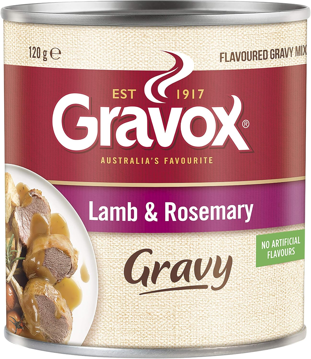 Gravoxlamb and Rosemary Gravy Mix Tin for Gravy and Liquid Stock Instant Gravy Powder 120G image number 4