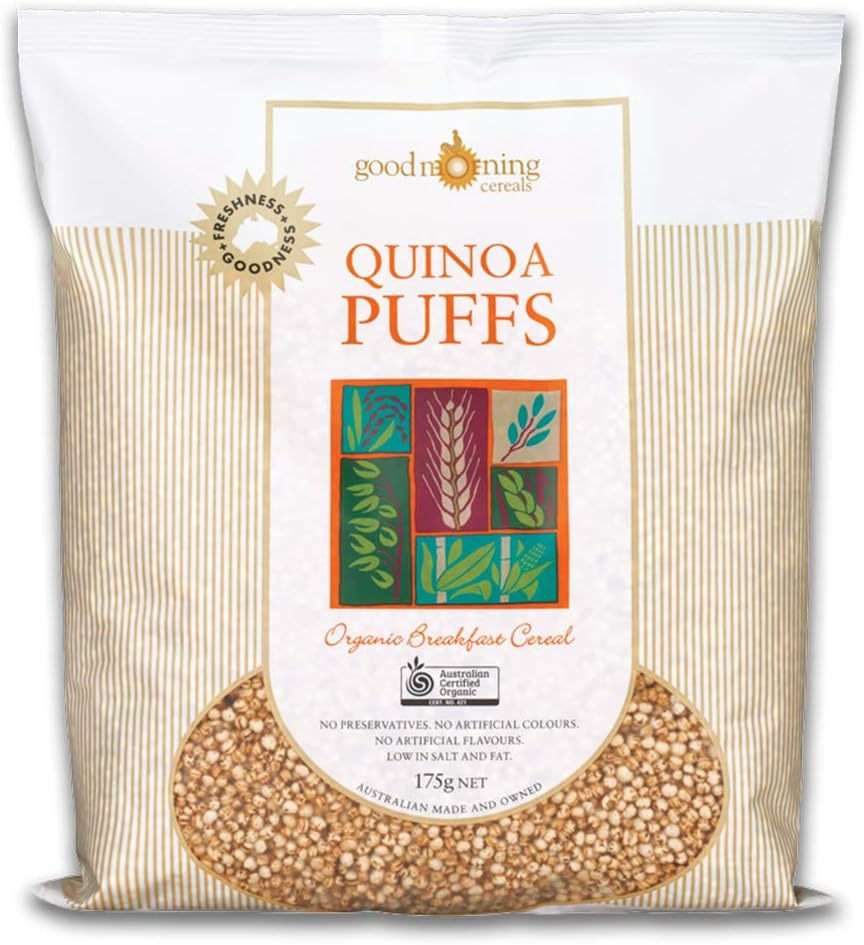 Good Morning Cereals Organic Quinoa Puffs 175G