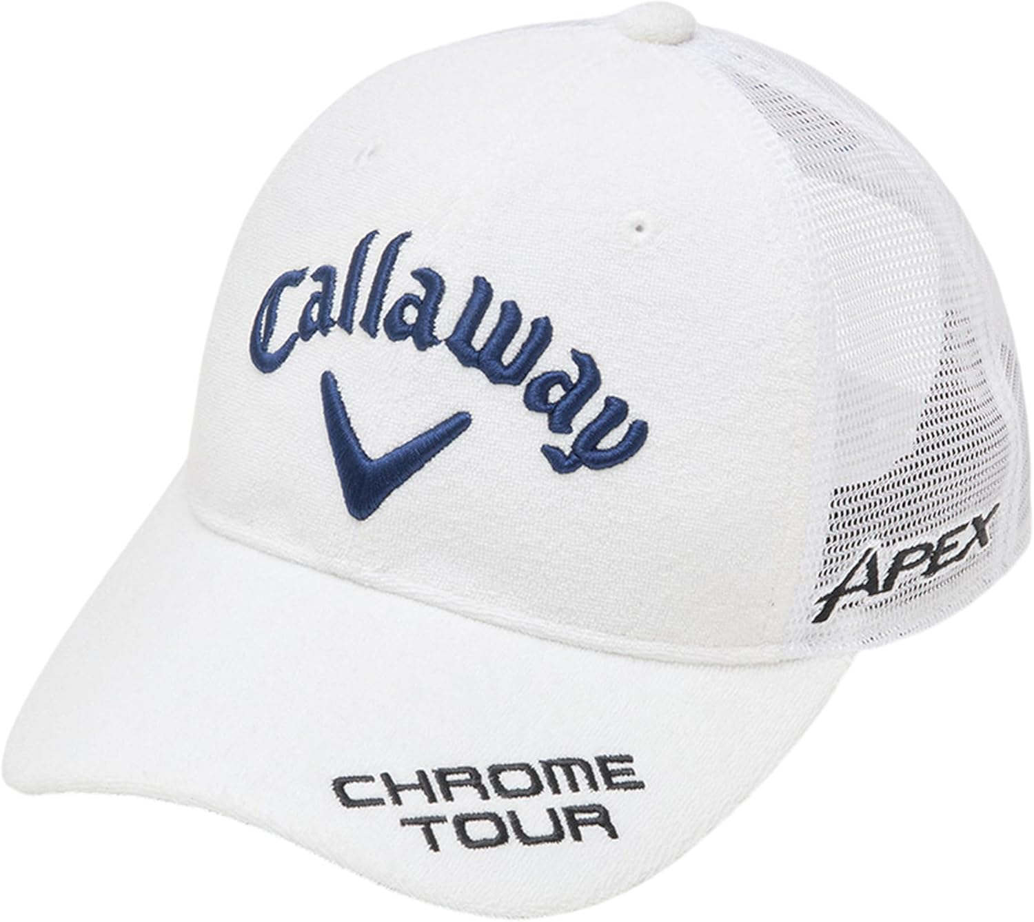 Callaway C23990201 Women'S Classic Mesh Cap, Cotton Pile Tour Model, Hat, Golf - 1010_Black image number 5