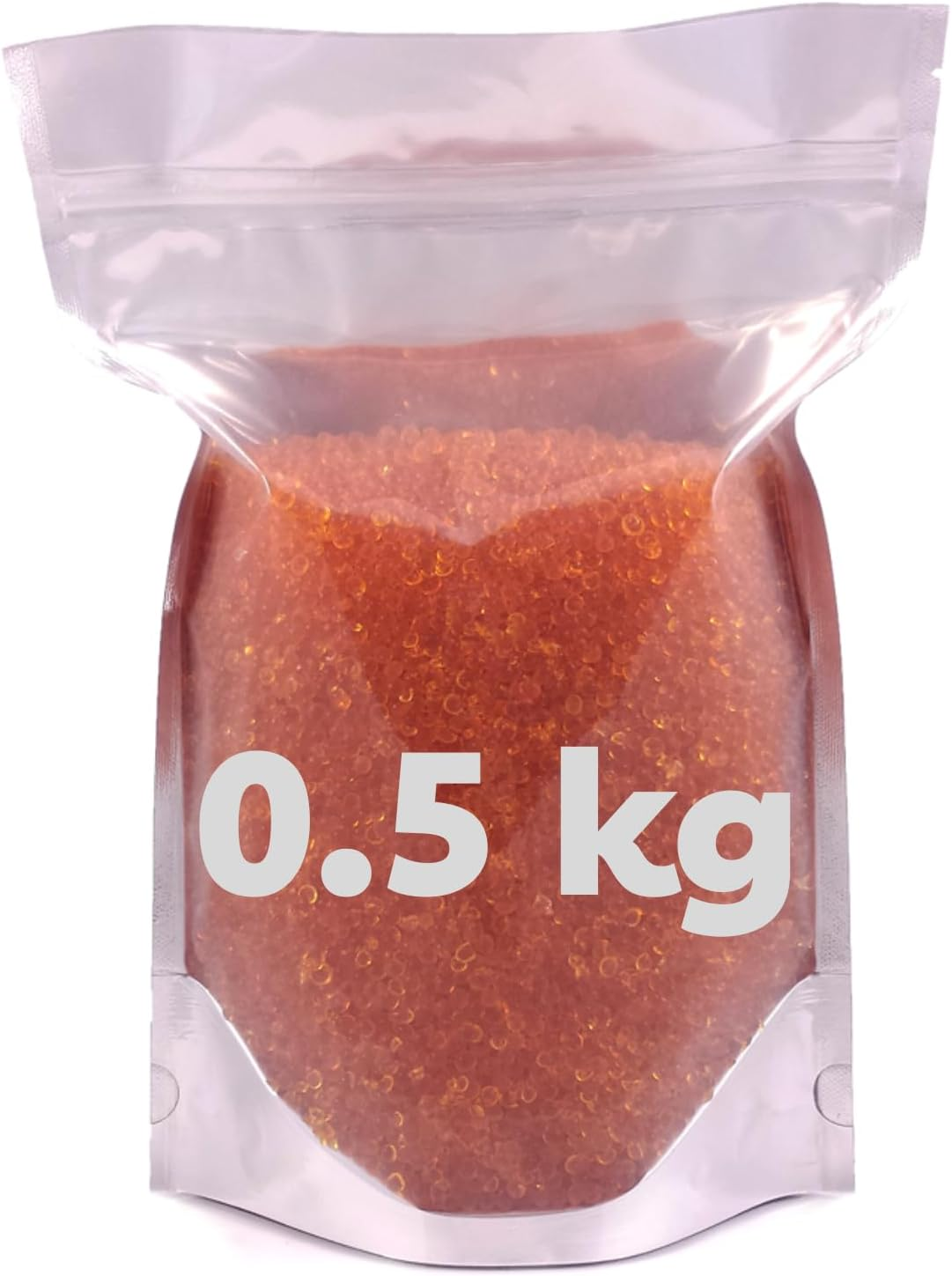 Silica Gel Beads Orange, 3-5Mm | (0.5 KG). Orange Silica Gel Beads Turn to Green to Indicate Reactivation. Reusable Desiccant Beads Rechargeable Moisture Absorber Silica Gel image number 5
