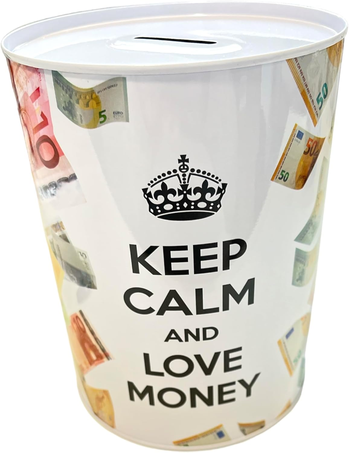 Original Money Box with Style and Message, Large Money Box for Adults, Money Box, Gift, Money Box XL (15 X 10 Cm, Bear Money Lover)