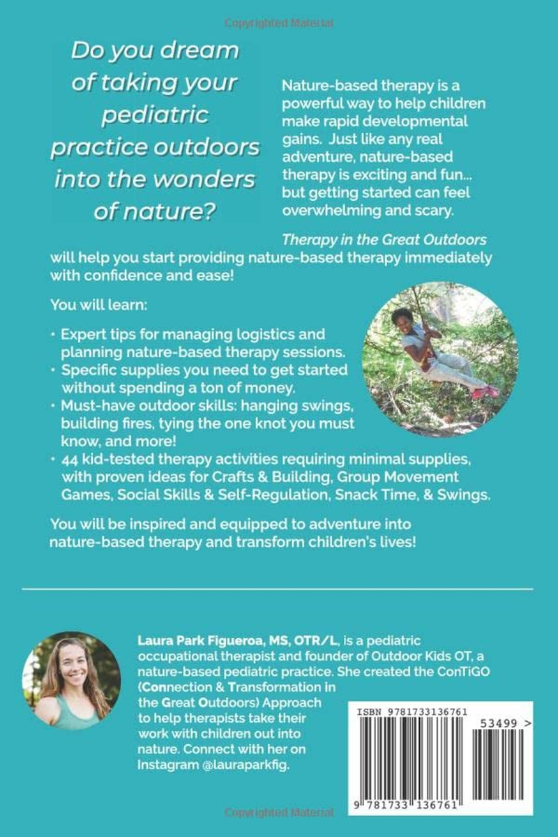 Therapy in the Great Outdoors: a Start-Up Guide to Nature-Based Pediatric Practice with 44 Kid-Tested Activities image number 1