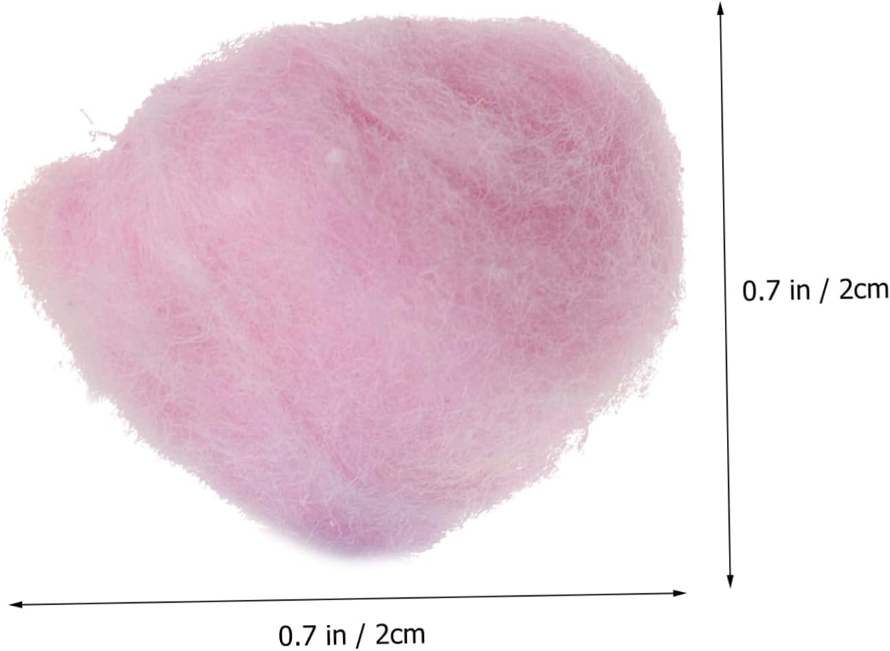 500G Baby Cotton Balls for Face Cleansing and Makeup Removal, Small Soft Cotton Pads in Pink, Yellow, and Blue, Newborn Suitable Facial Cleaning Supplies for Home and Beauty Salon image number 2