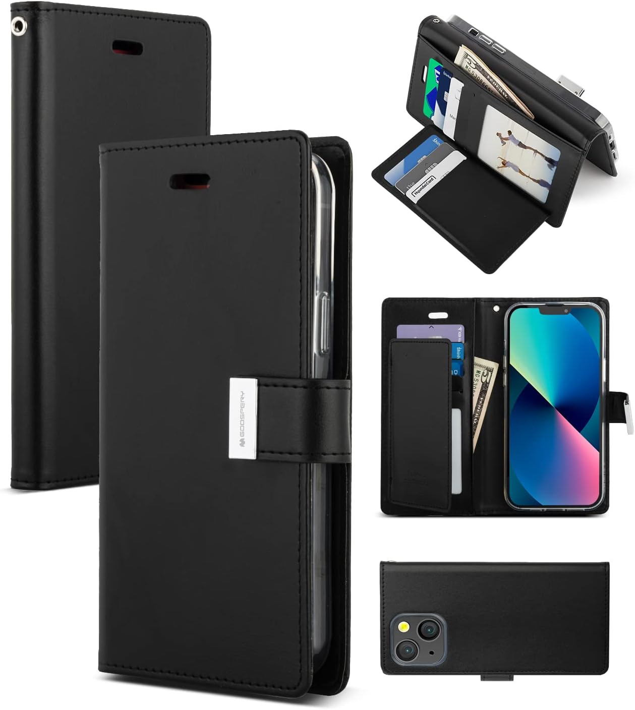 Rich Diary Case for Iphone 13 Mini - Hot Pink