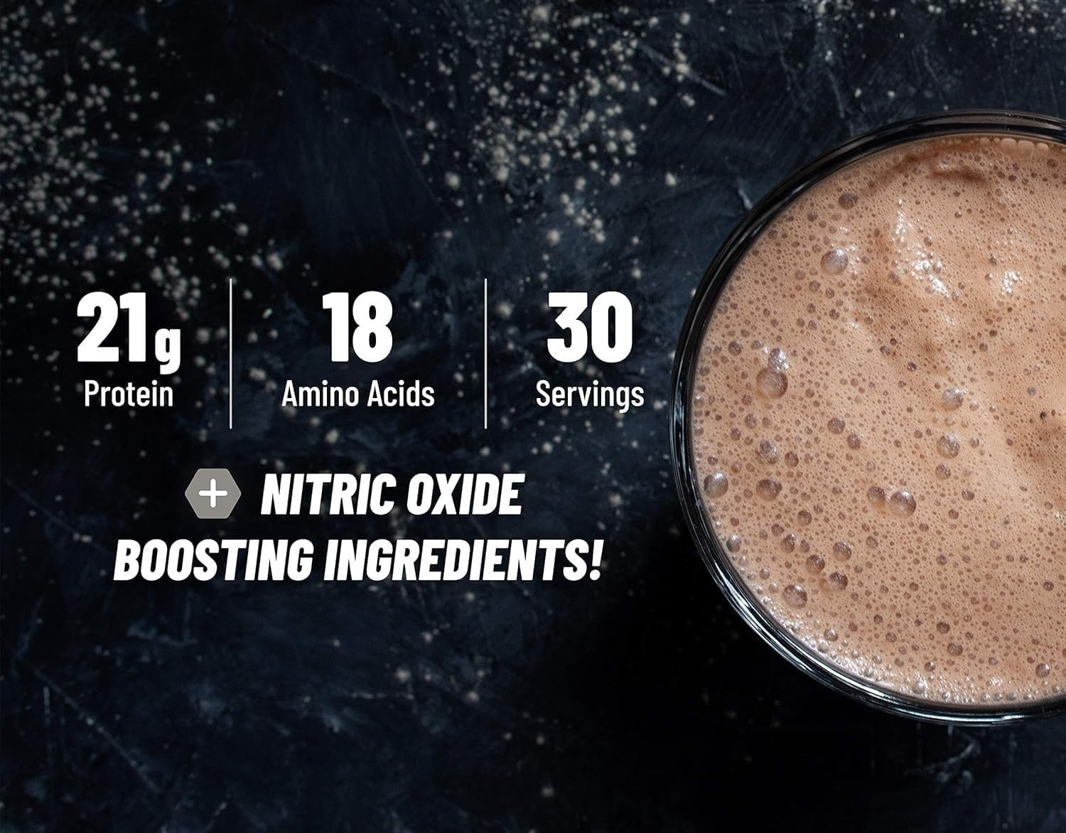 SNAP Organic Plant Based Vegan Protein Powder by Snap Supplements - Nitric Oxide Boosting Protein Powder, Vanilla Bean, BCAA Amino Acid for Muscle Growth, Performance & Recovery - 30 Servings (Vanilla) image number 3