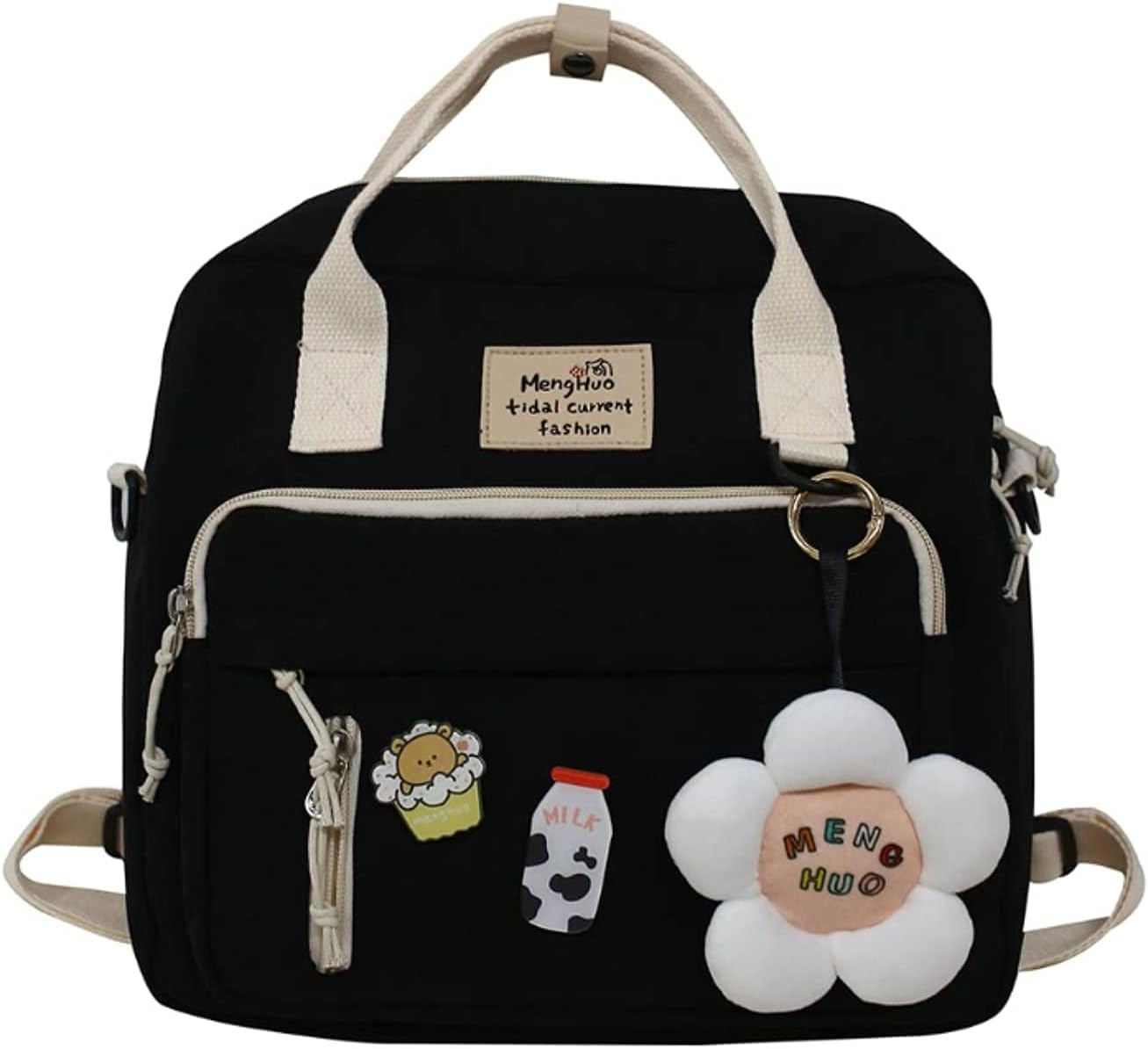 Cute Backpack Kawaii School Supplies Laptop Bookbag, Back to School and off to College Accessories