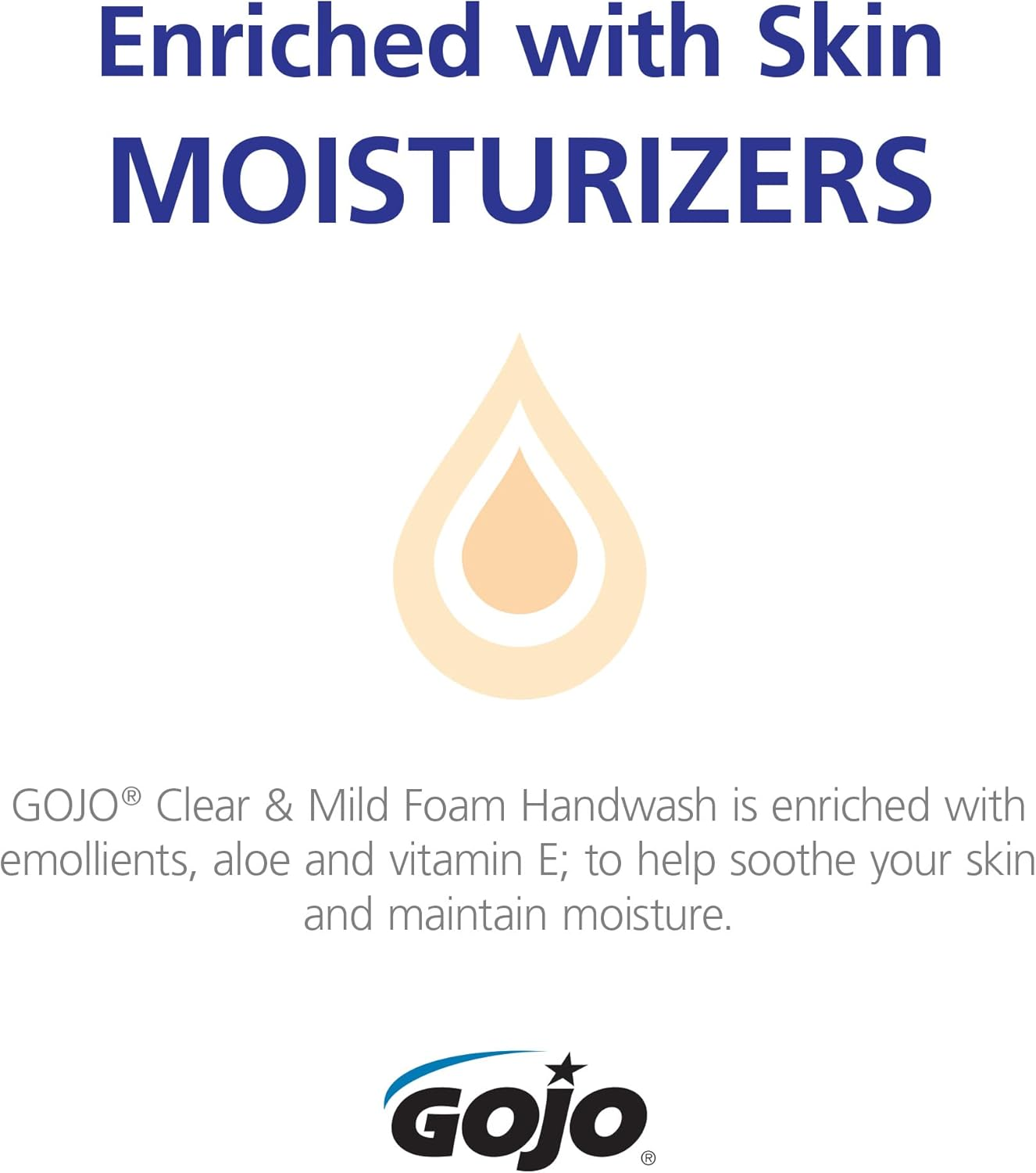 GOJO 8811-03 Clear and Mild Foam Handwash 1250Ml Refill (Pack of 3)