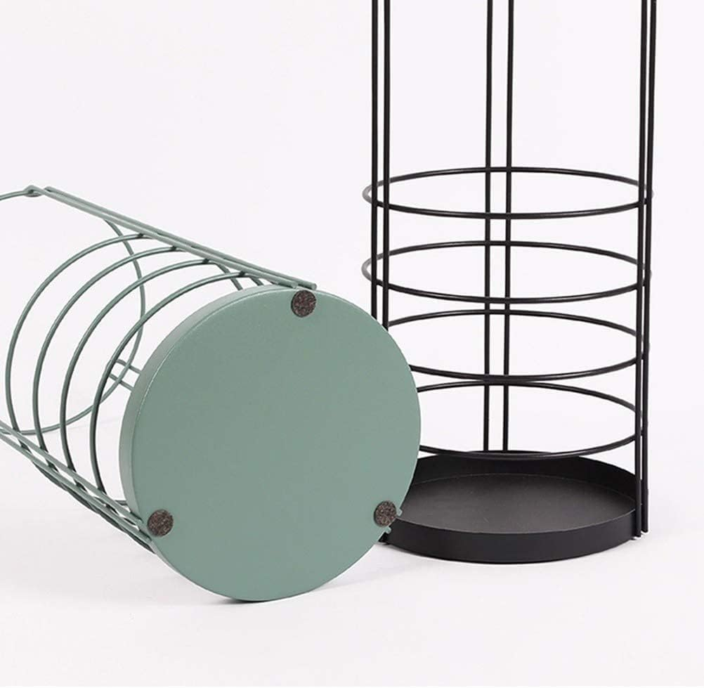Umbrella Stand Stand Rack,Metal Umbrella Stand Rack, Umbrella Stand Umbrella Stands Hotel,Multi-Function Long-Short Umbrella Storage Bucket,Suitable for Home-Cafe Decoration Frame,3 Colors,2 image number 1