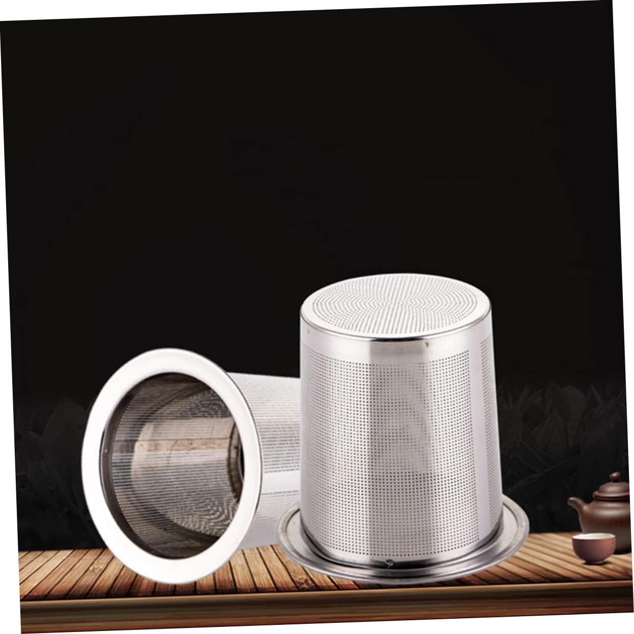 BRIGHTFUFU Stainless Steel Coffee Filter Strainer for Express Mesh Tea Sieve Easy Clean image number 6