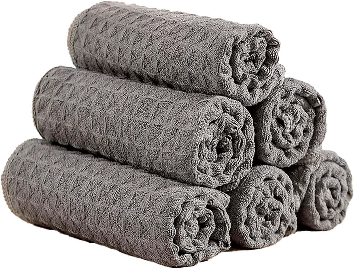 Tongke Microfiber Barista Towels, 5 Pack 30X30Cm Cleaning Towels for Espresso Machines, Steam Wands & Countertops Essential Coffee Bar Accessories image number 5