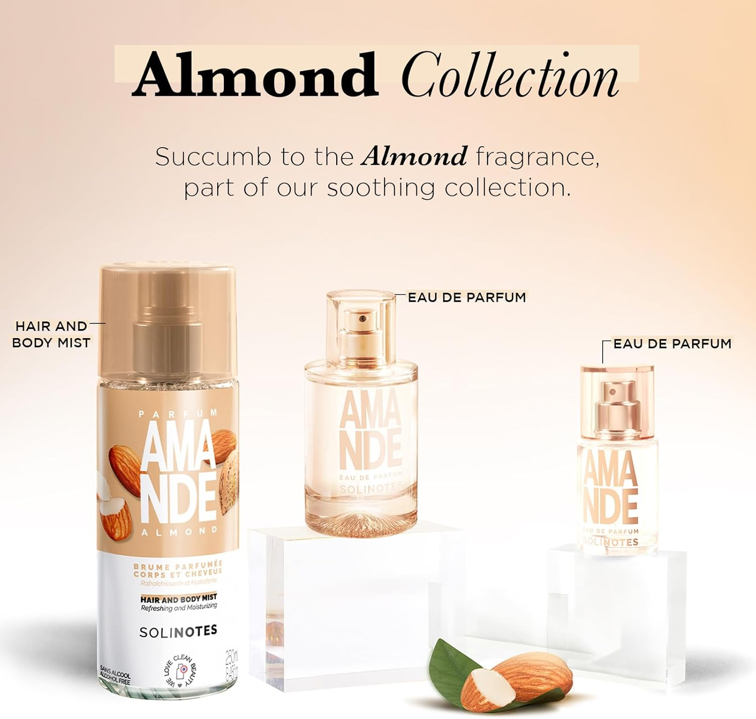 Solinotes Paris Amande Eau De Parfum 50Ml image number 2