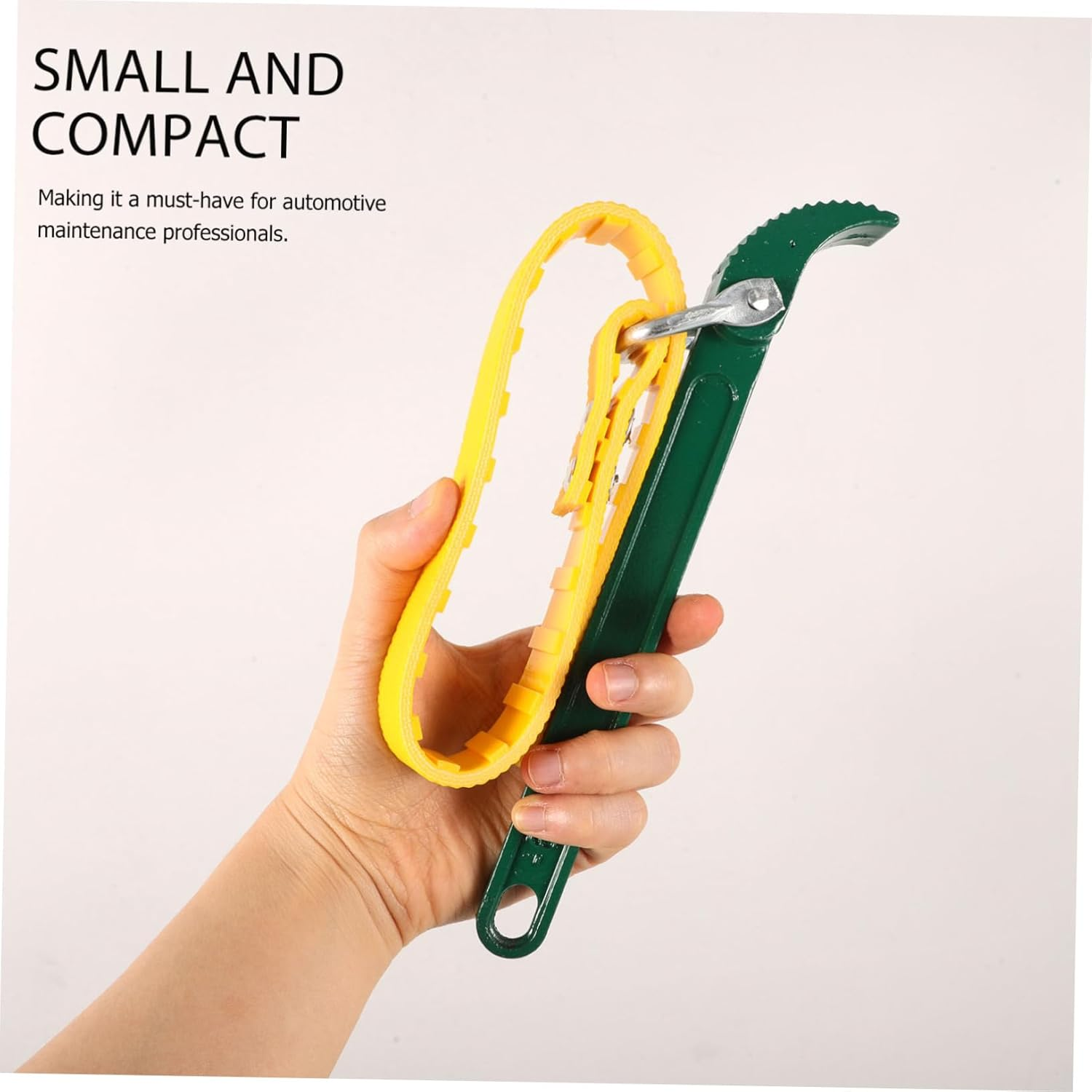 CHICAMPERA Heavy Duty Strap Wrench Removal Tool Adjustable Automotive Filter Spanner Wrench Portable Hand Tool for Maintenance image number 5