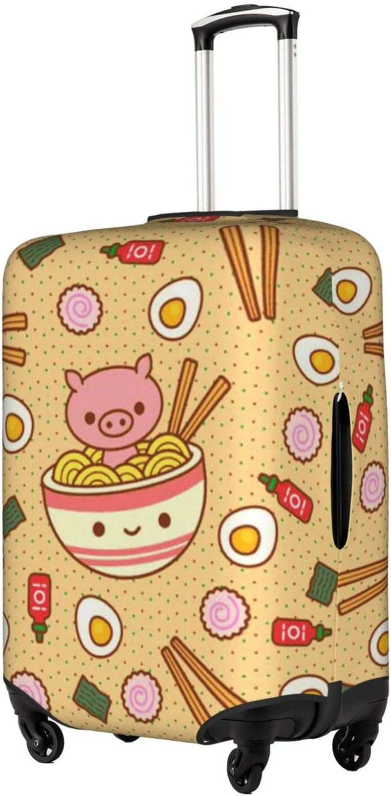 Delicious Sweet Ramen Luggage Cover Anti-Scratch Suitcase Protector Fits 18-32 Inch Luggage image number 6