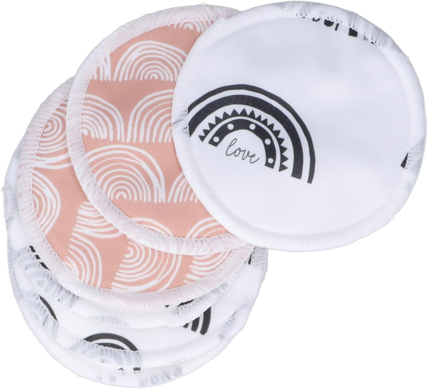 Breastfeeding Nipple Pad, Nursing Breast Pads Skin Friendly Reusable with Wash Bag for Daily Use