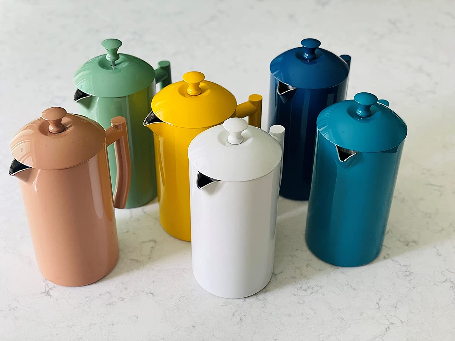 Frieling Elegant French Press Coffee Maker, 34 Fl. Oz., Dilly Bean Green image number 4