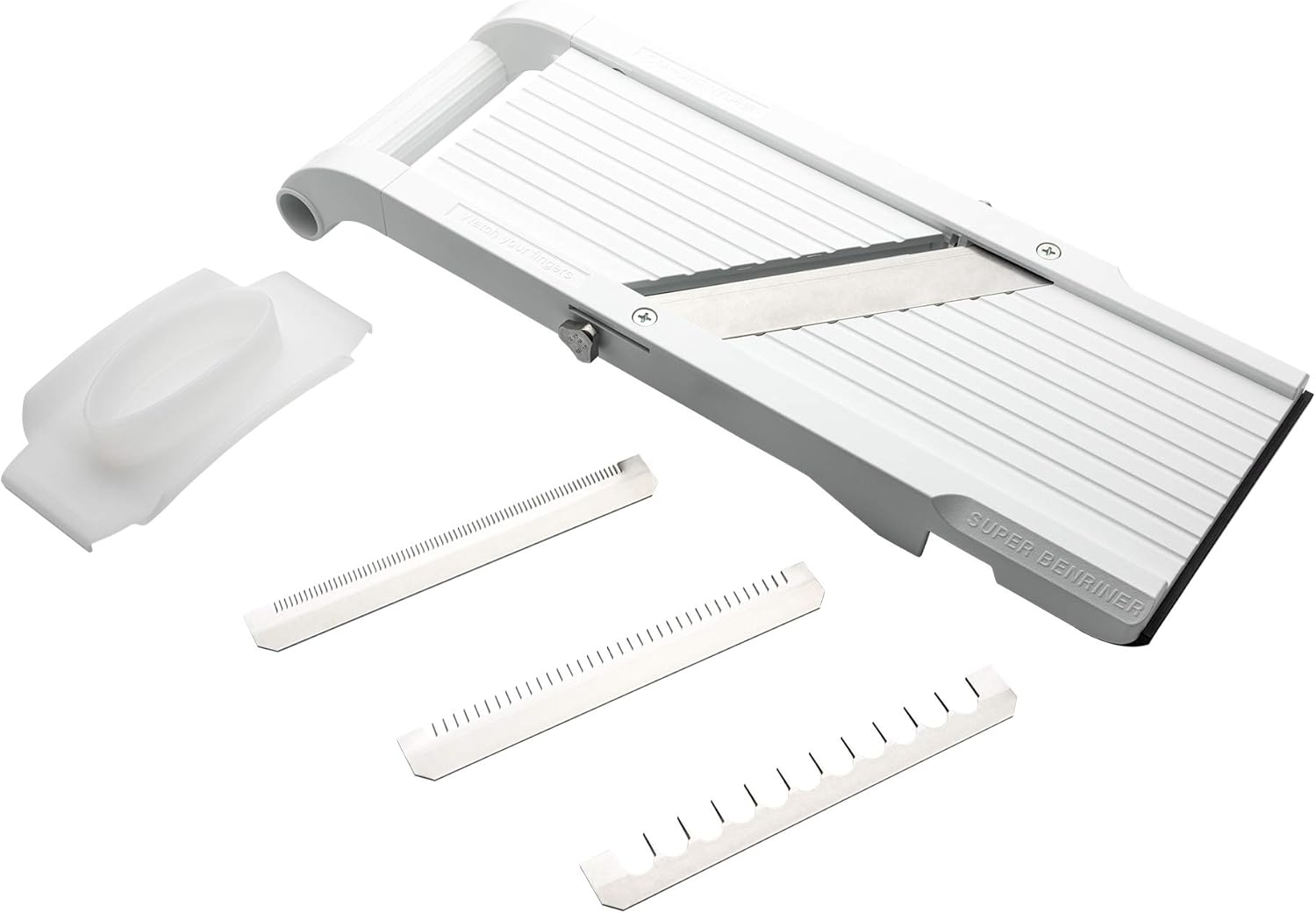 Benriner BN95 Professional Series Vegetable Slicer, 95Mm, White, 95W image number 4