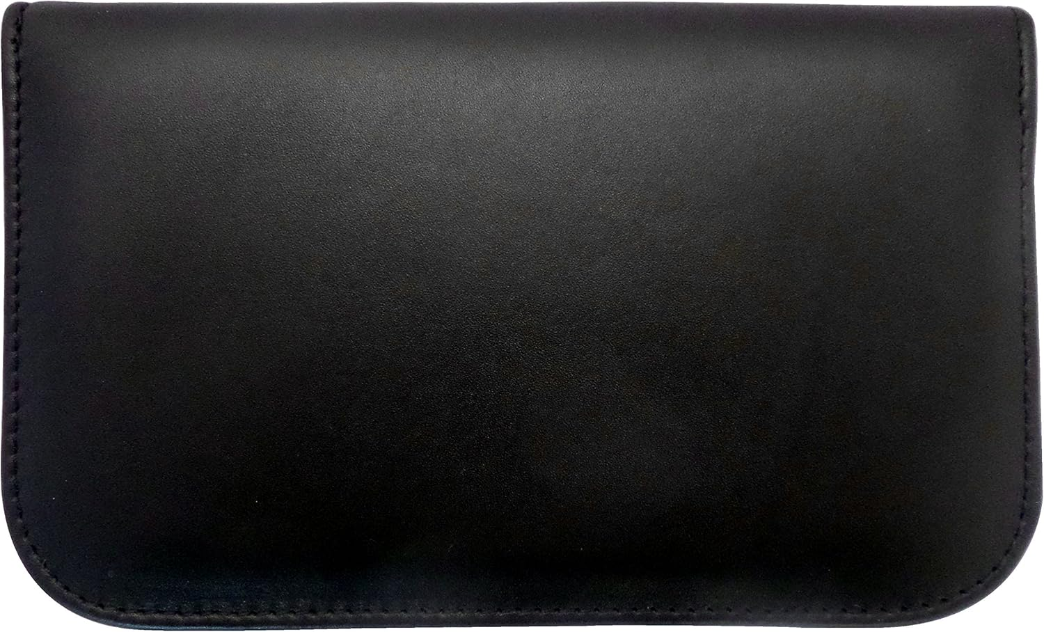 364 5-Piece Black Nappa & White Genuine Leather Manicure Set - Made in Italy image number 4