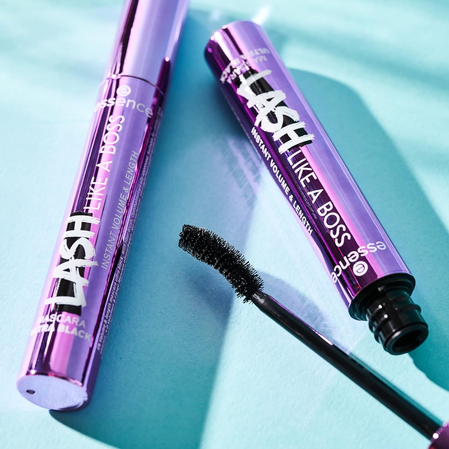 Essence Cosmetics Lash like a Boss Instant Volume & Length Mascara 9.5 Ml, Ultra Black (Pack of 2) image number 6