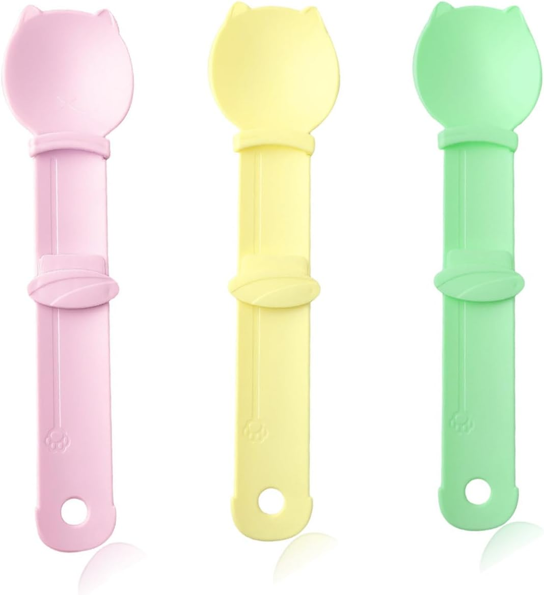 3-In-1 Cat Feeder - Multi-Functional Spoon & Strip Feeder for Wet Food & Liquid Snacks image number 4