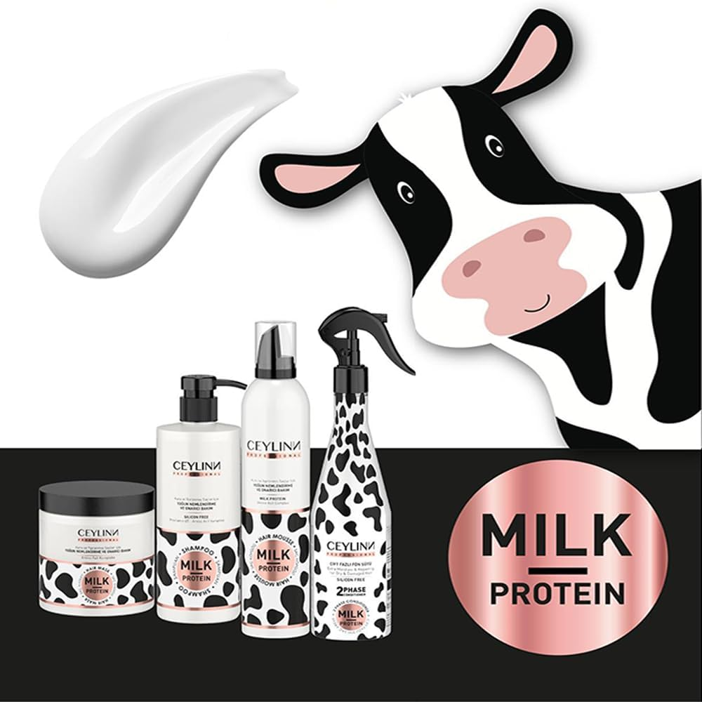 Ceylinn Milk Protein Hair Mask 500Ml image number 3