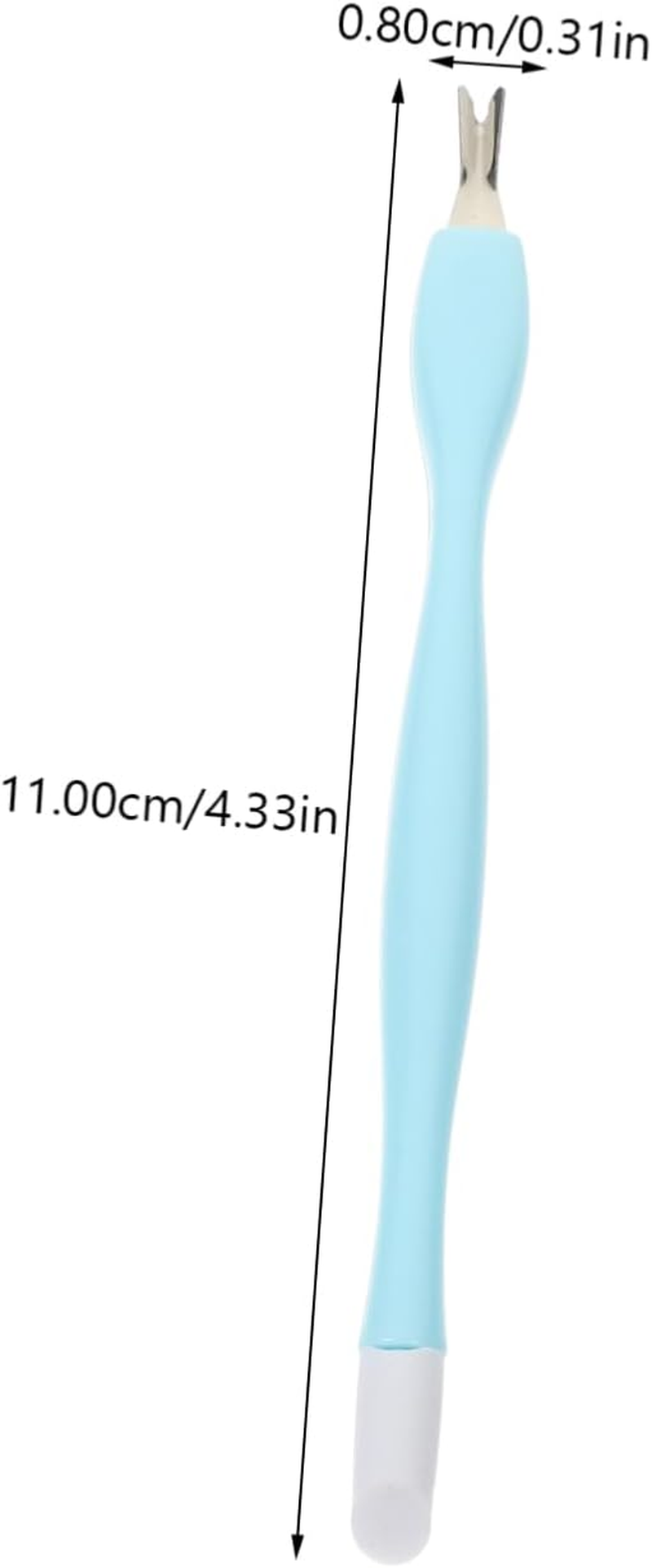 AUTSUPPL 15Pcs Dead Skin Forks Manicure Tools for Nail Art Cuticle Removers Dual Head Design for Easy Dead Skin Removal and Nail Cleaning image number 6