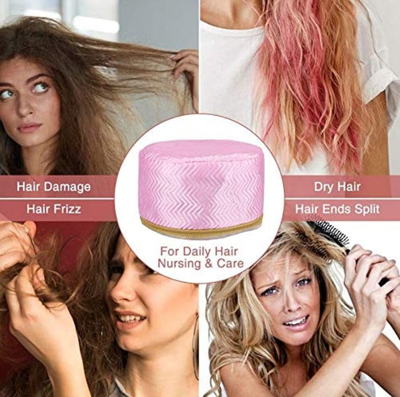 Eopzo Hair Care Thermal Head Spa Cap for Detachable Temperature Control Heating for Damaged Hair and Nourishing Moisturize Deep Conditioning Home SPA Steam Haircare, Facial Hair Steamer image number 6