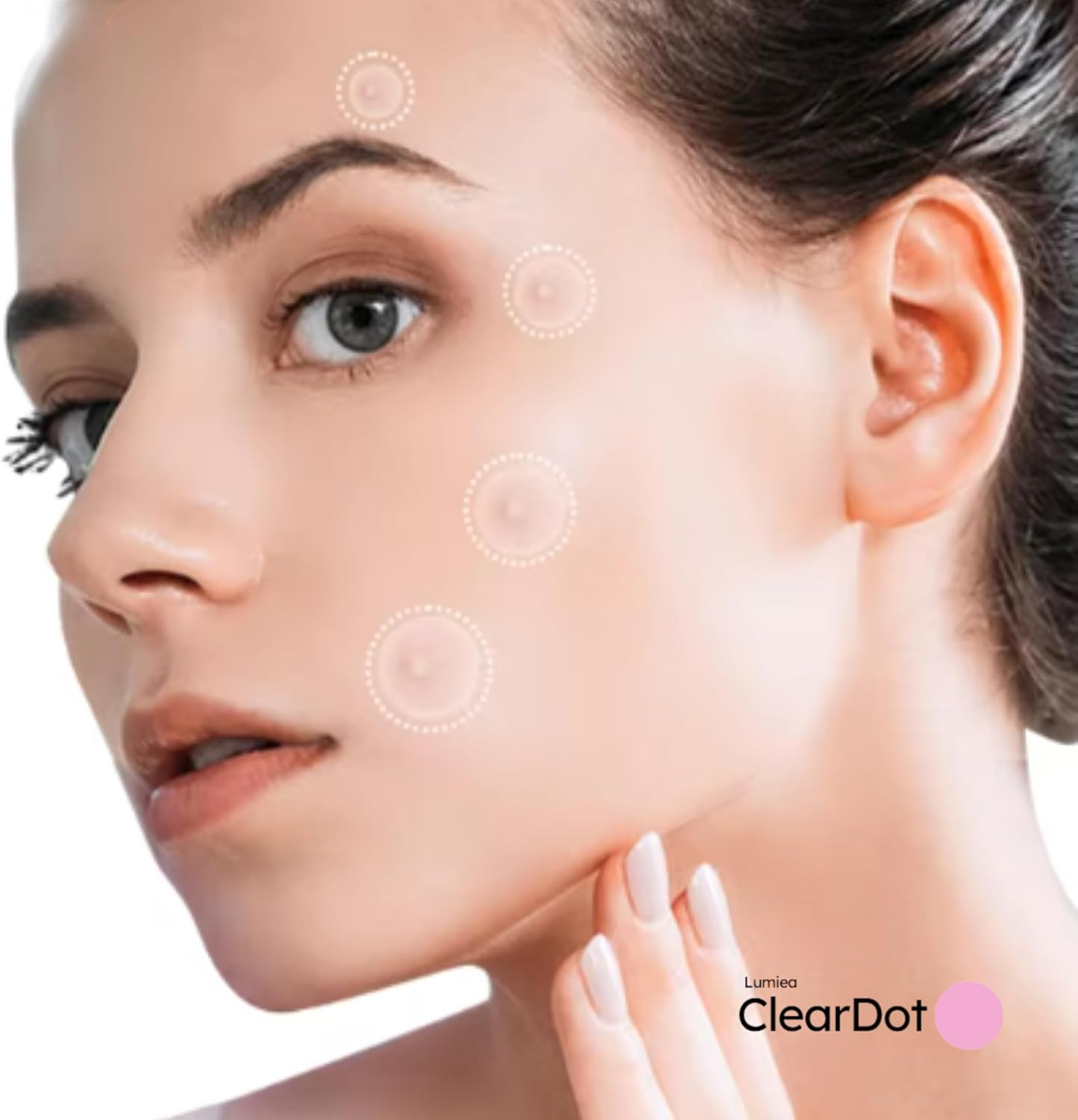 Lumiea CLEAR DOT - PIMPLE PATCHES - Shrink Pimples Overnight - Suitable for Sensitive Skin - Medical Grade Hydrocolloid - 36 Patches image number 5