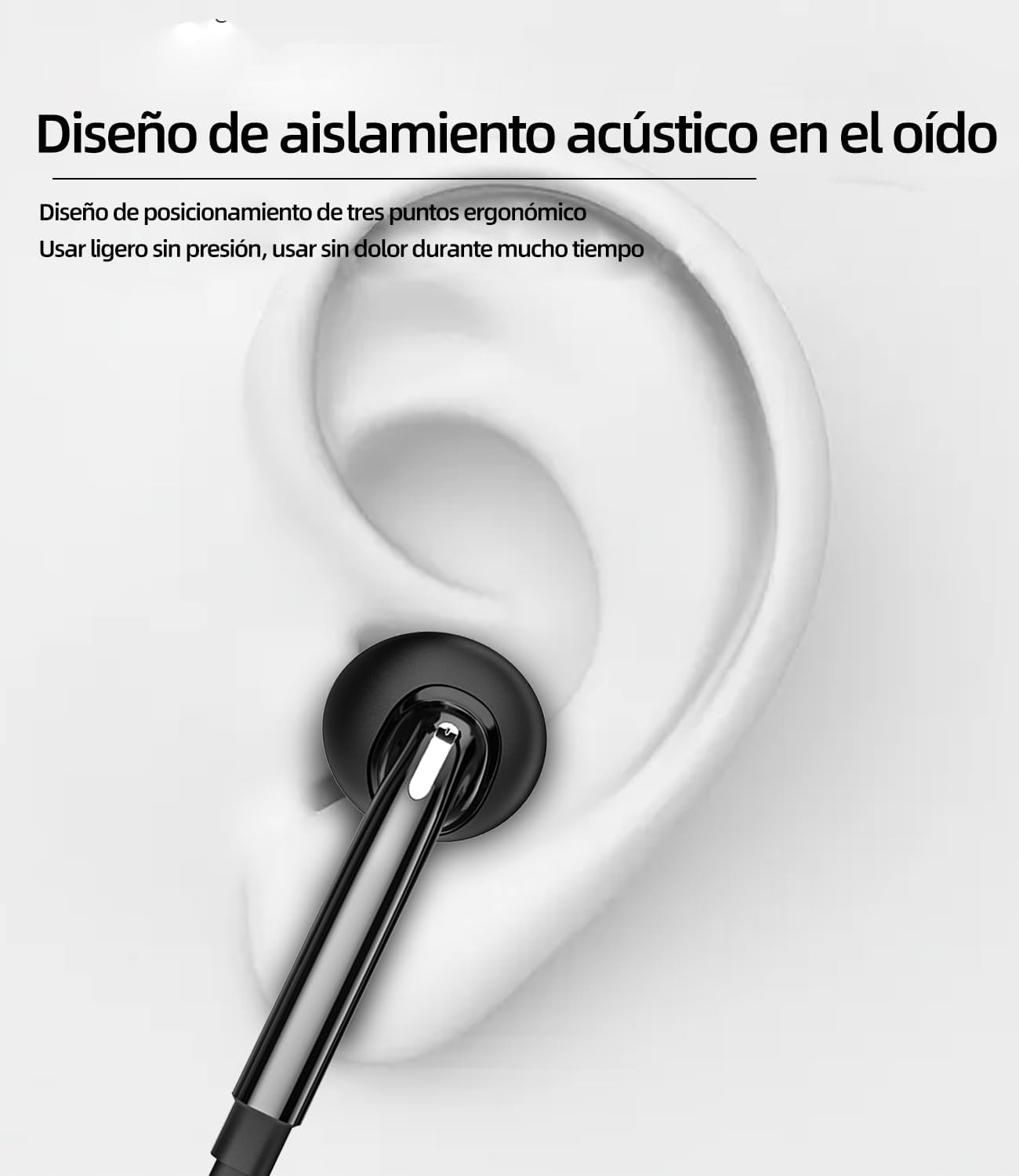 Earphones with 3.5Mm Jack Cable (2-Pack) Wired Mobile Phone Headphones with Microphone Audio Music Compatible with Samsung In-Ear Headphones MP3 Player Tablet Android PC PS4 Car image number 6