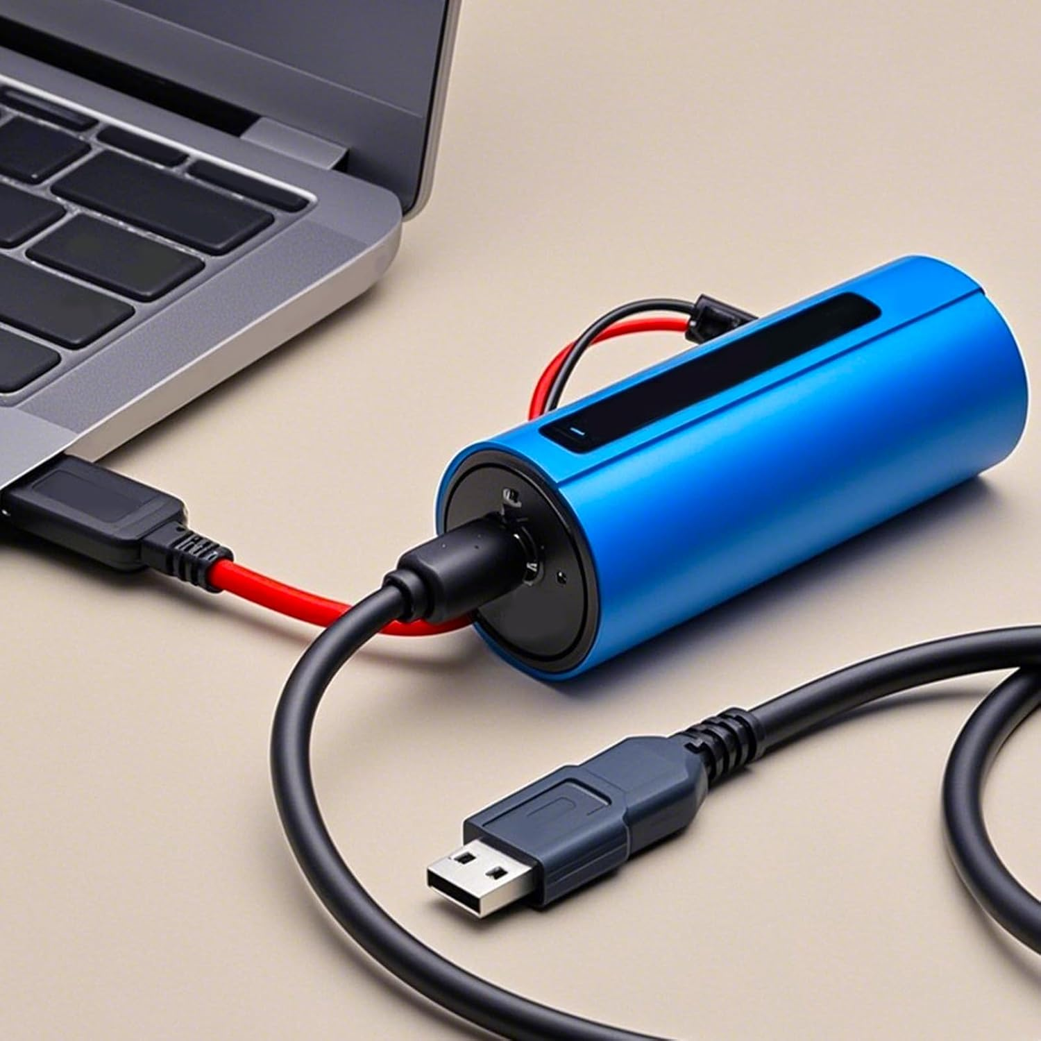 2Pcs Charger for Bubble Machine Gun, 3.7V SM-2P USB Cable with Indicator Light Compatible with Bubble Bazooka Machine Gun and Bunch O Bubbles image number 2