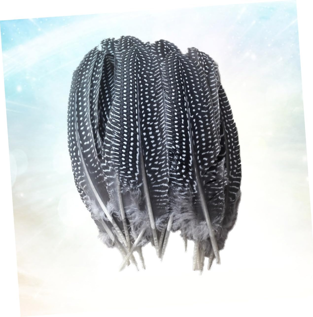 Operitacx 50Pcs Pheasant Feathers Party Decor Natural Feathers Decorate Fan Pearl image number 1