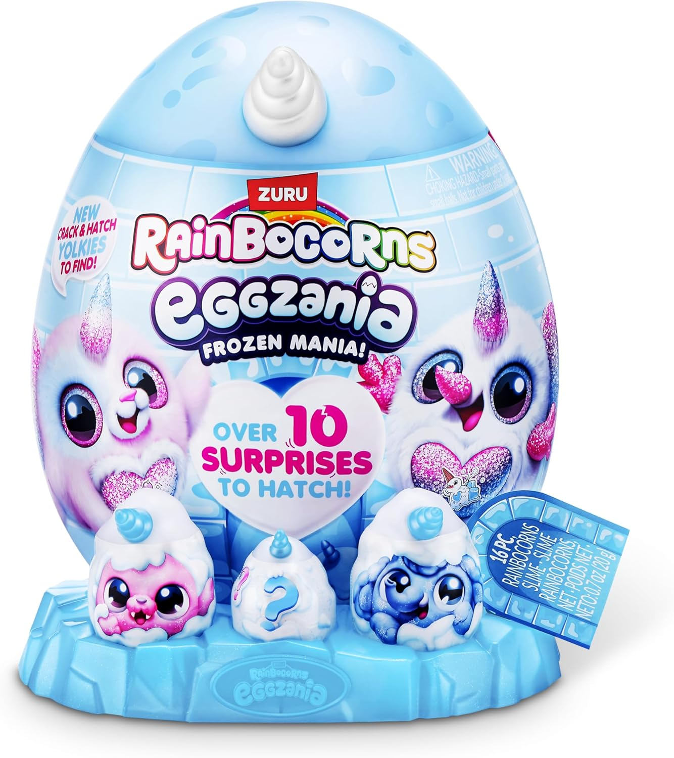 ZURU Rainbocorns Eggzania Frozen Mania Series 1 image number 3