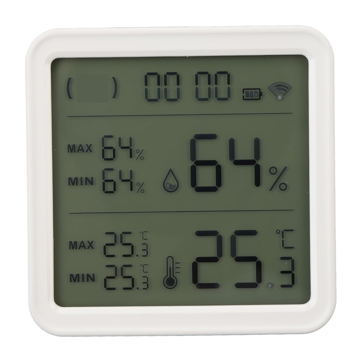 Haofy Adjustable MODI Wifi MODI Thermometer Hygrometer with Low Voltage Detection Time Battery Duration for a Home Office image number 3