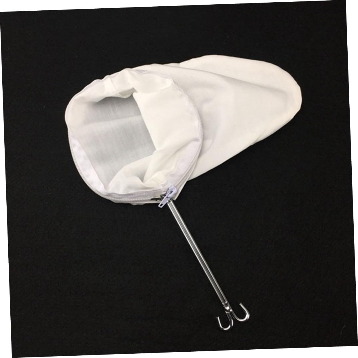 COHEALI Reusable Milk Tea Filter Bag Strainer for Drip Coffee Tea Brewing Stainless Steel Handle S image number 6