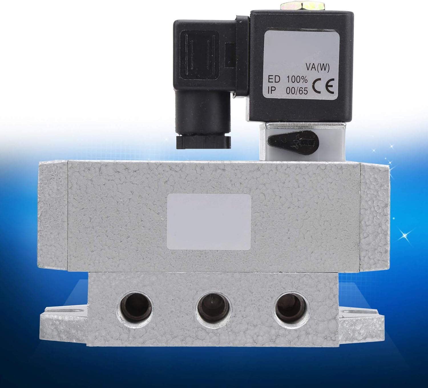 2 Position 5 Way Solenoid Valve Single Electric Control Pneumatic Equipment Pneumatic Equipment Electric Control Valve (DC12V) image number 1