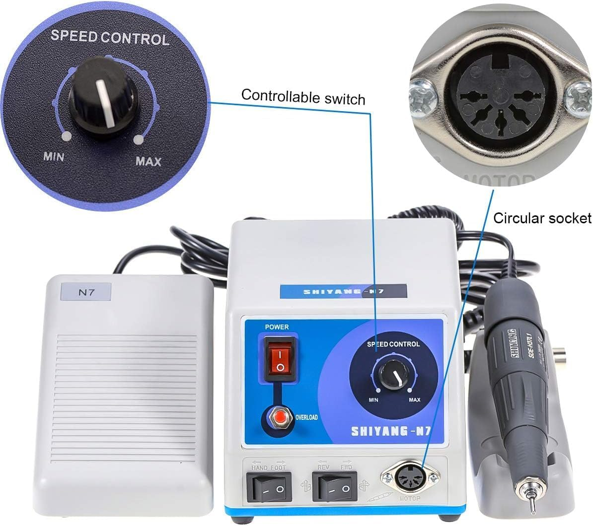 35K RPM Lab Jewelry Art Machine N7+SH37L1 image number 1