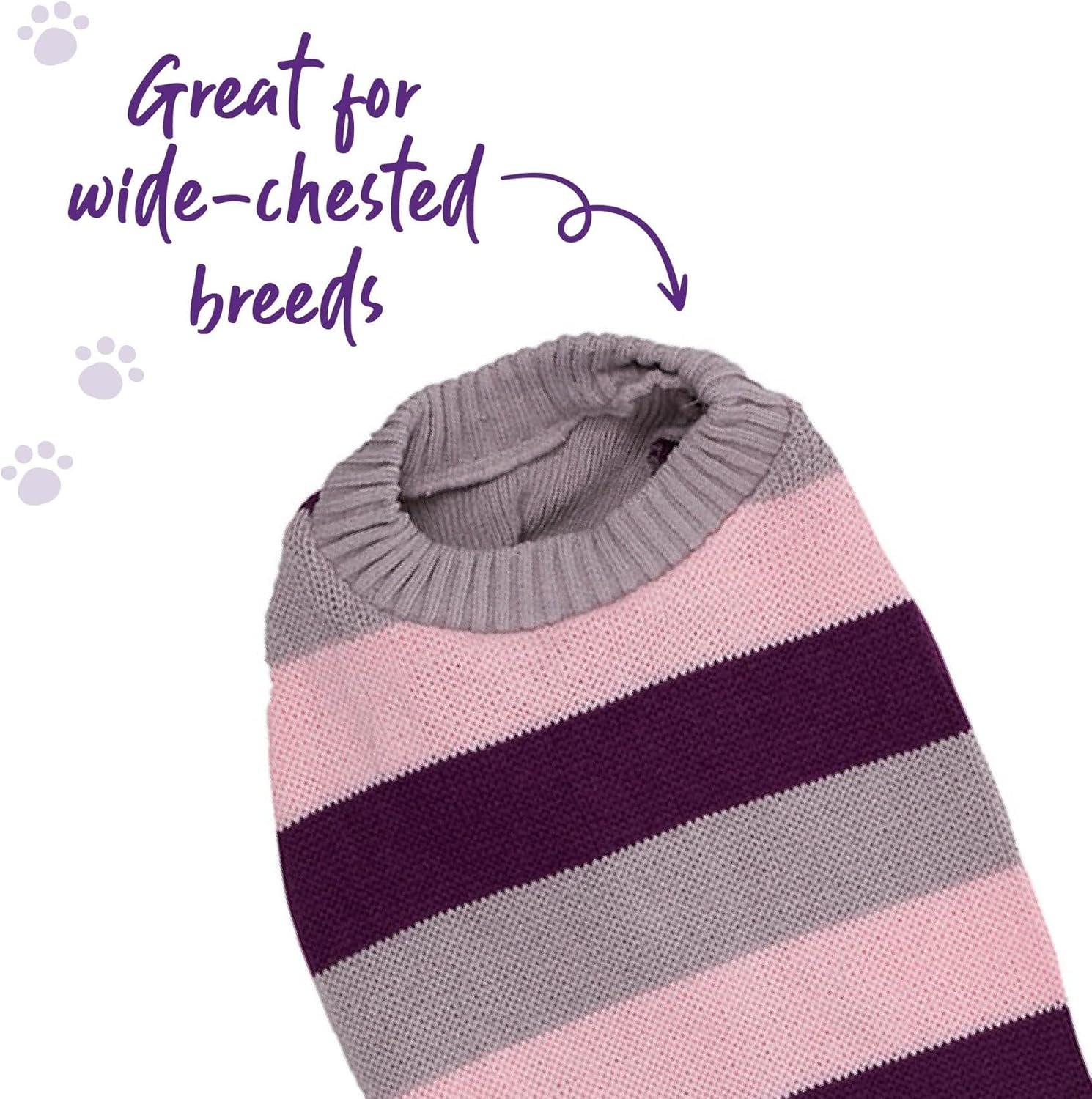 Kazoo Chestie Dog Jumper, Cherry Ripe, X-Small